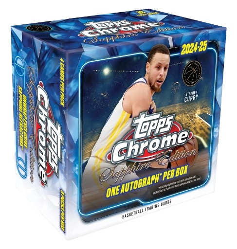 2024-25 Topps Chrome Basketball Sapphire Box