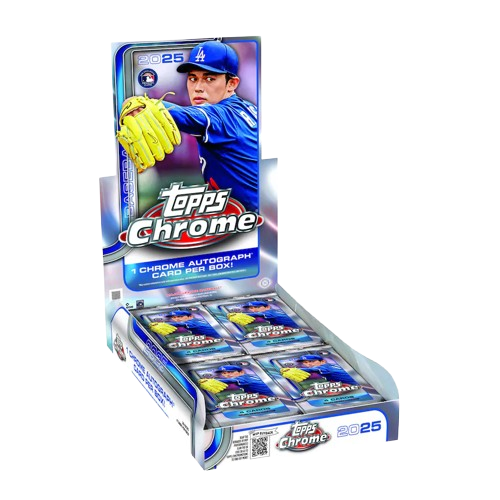 2025 Topps Chrome Baseball Hobby Box