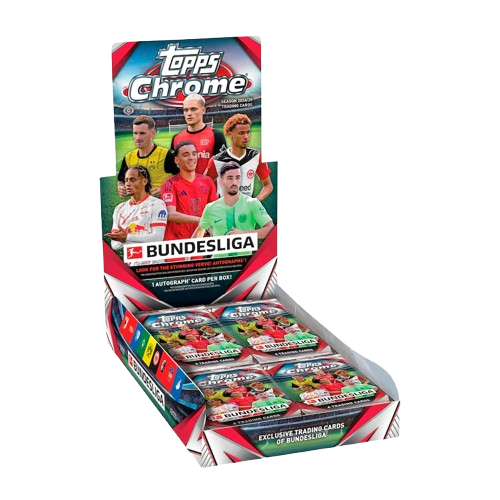 2024-25 Topps Chrome Bundesliga Soccer Hobby Box