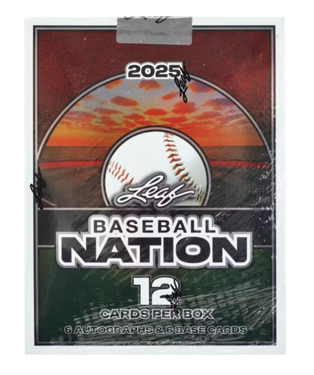 2025 Leaf Baseball Nation Hobby Box