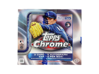 2025 Topps Chrome Baseball Jumbo Box